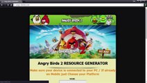 Angry Birds 2 Resources Generator [Android/iOS] Unlimited Lives and Gems