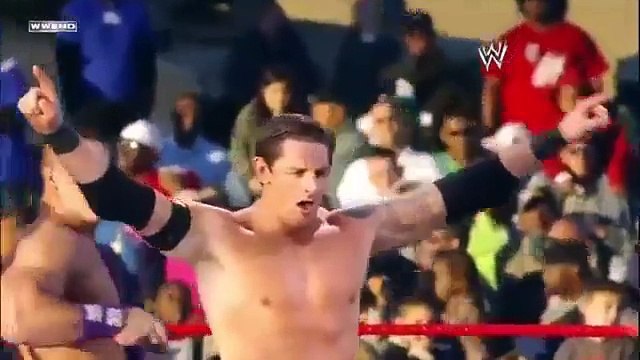 John Cena & Rey Mysterio & Randy Orton VS Wade Barret & The Miz Alberto Del Rio Full Match