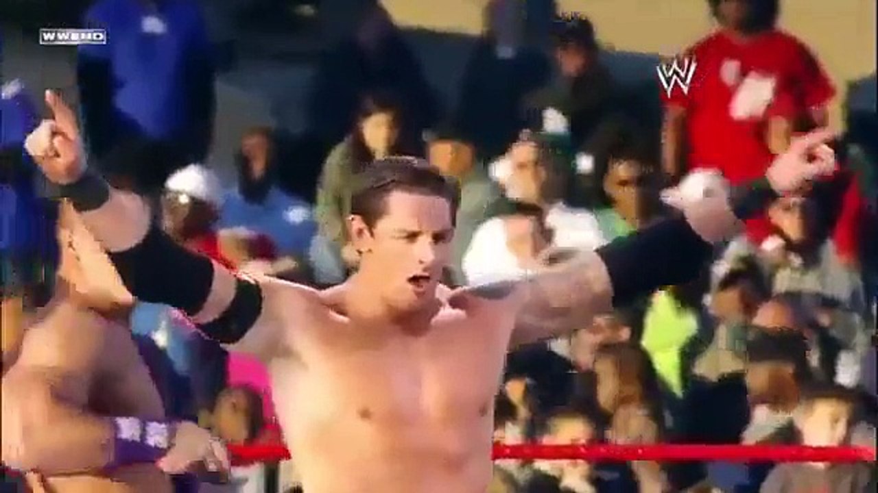 John Cena & Rey Mysterio & Randy Orton VS Wade Barret & The Miz   Alberto Del Rio Full Match