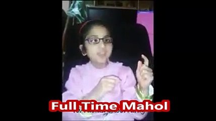 a small kid sharing how the country could be saved from disaster