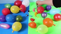 Surprise Balloons with Toys Mickey Mouse Spider-Man Peppa Pig Angry Birds Disney Princess
