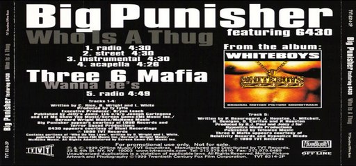 Big Punisher - Who Is A Thug (Acapella)