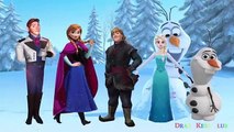 Disney Frozen Finger Family | Nursery Rhymes Song | Finger Family Frozen for Children