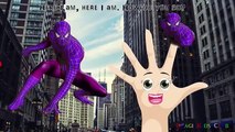 Finger Family Crazy Spiderman Nursery Rhymes | Spiderman Finger Family Song for Children