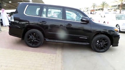 اسعار لكزس سوبر شارج الجزء 5  اسود من جوا اسود سعوي 750 الف Lexus LX 570 Sport Supercharg