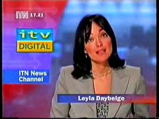 ITN News Channel coverage of ITV Digital collapse
