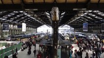 Les trains de Paris-Gare de Lyon et Bercy en time-lapse