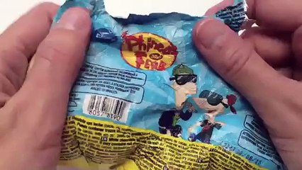 Surprise Eggs Phineas and Ferb and Finding Nemo Chocolate Egg