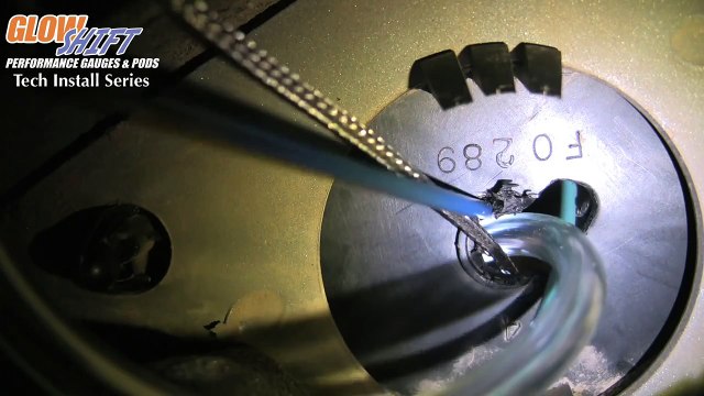 1999-2002 Ford SuperDuty 7.3L PowerStroke Diesel GlowShift Fuel Pressure Gauge Install