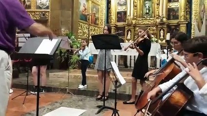 Elias Henry Pico, orchestre à Lluc (Baleares)