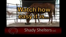 How to setup a Portable Shelter from Shady Shelters!