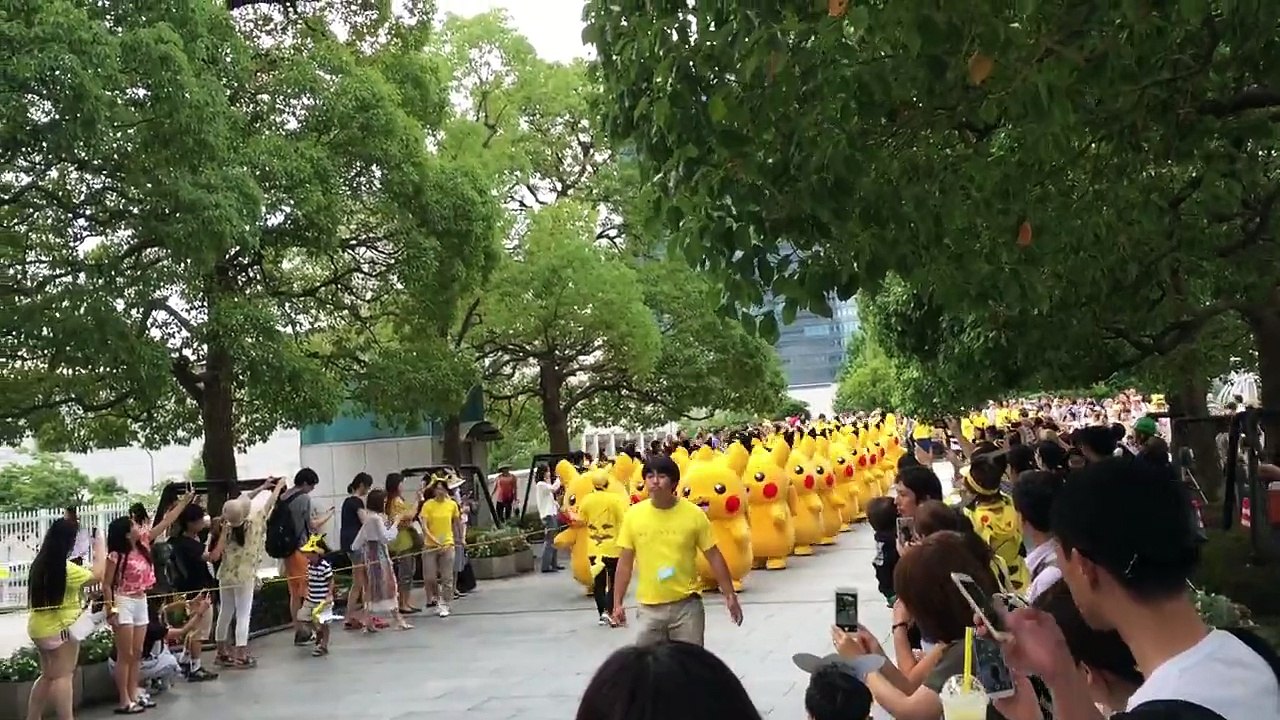 Una Pikachu Parade muy real
