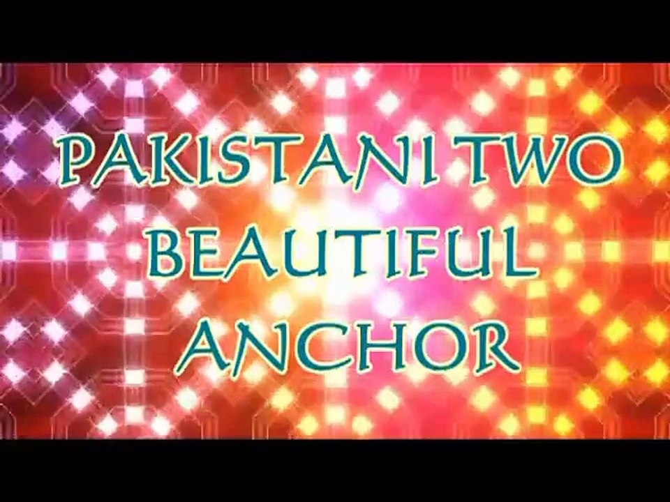 PAKISTANI TWO BEAUTIFUL ANCHOR GHARIDA FAROOQUI VS AYESHA SOHAIL