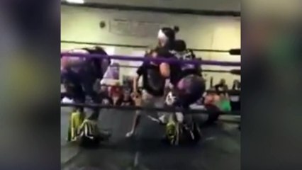 El niño que vale para estrella del Pressing Catch