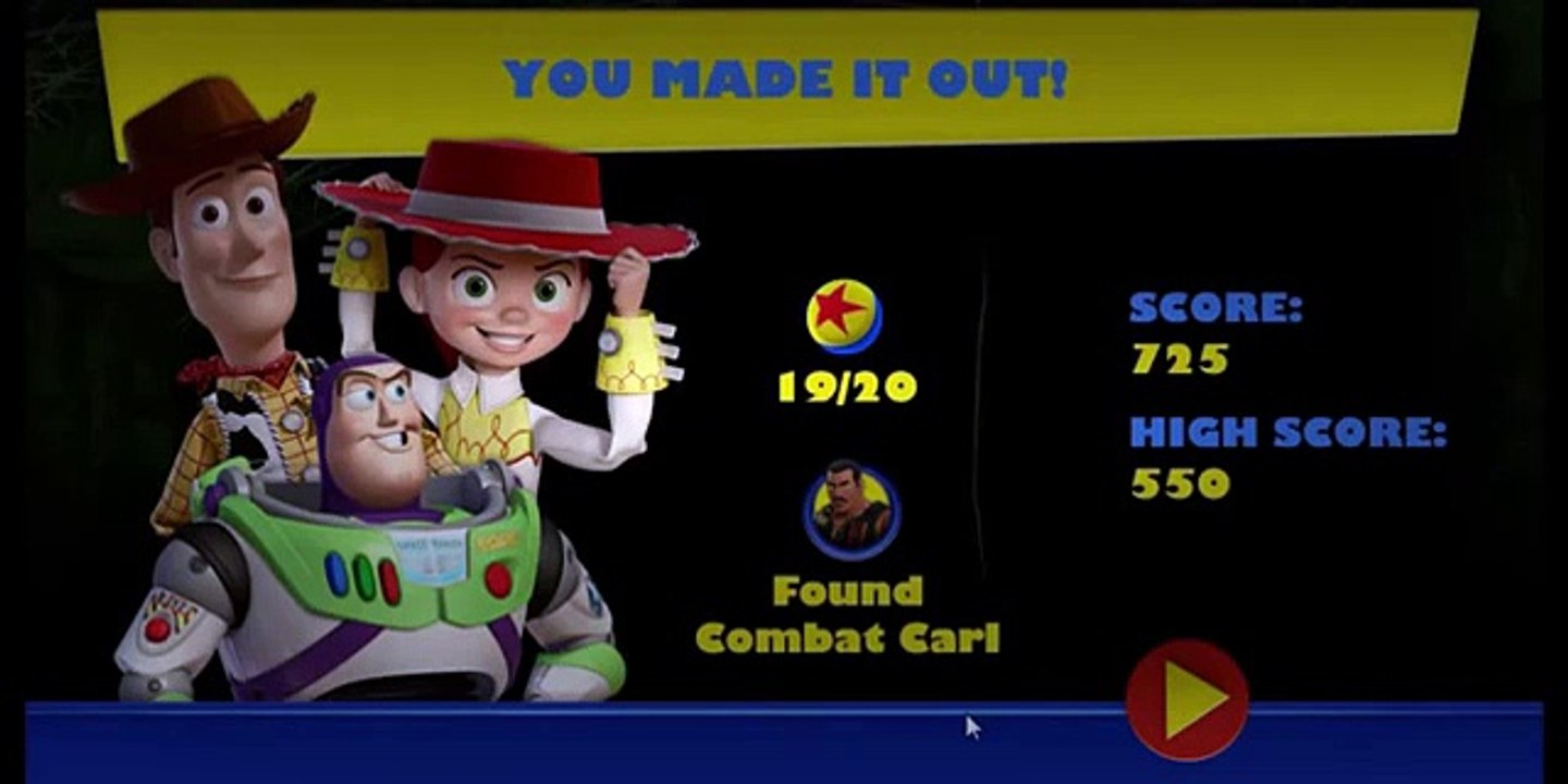 Toy Story of TERROR! Creepy Crawl Space Cartoon Animation Disney Princess Game Play Walkthrough