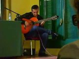 Música de guitarra española para el himno de Andalucía