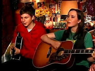 Ellen Page and Michael Cera sing a song about Diablo Cody