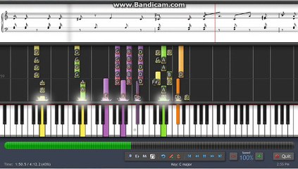 How To Play Next In Line - After Image Played By Synthesia