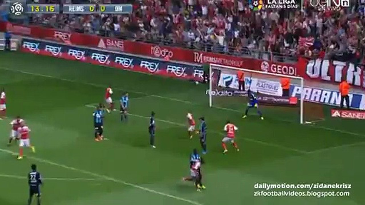 Hamari Traore Amazing GOAL Reims 1 - 0 Olympique Marseille Ligue1 15.08.2015
