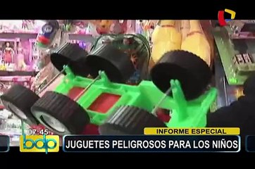 Día del Niño: conoce los mercados que venden juguetes tóxicos