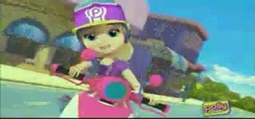 Comercial Mattel latino Polly pocket Wall party Centro comercial  de polly