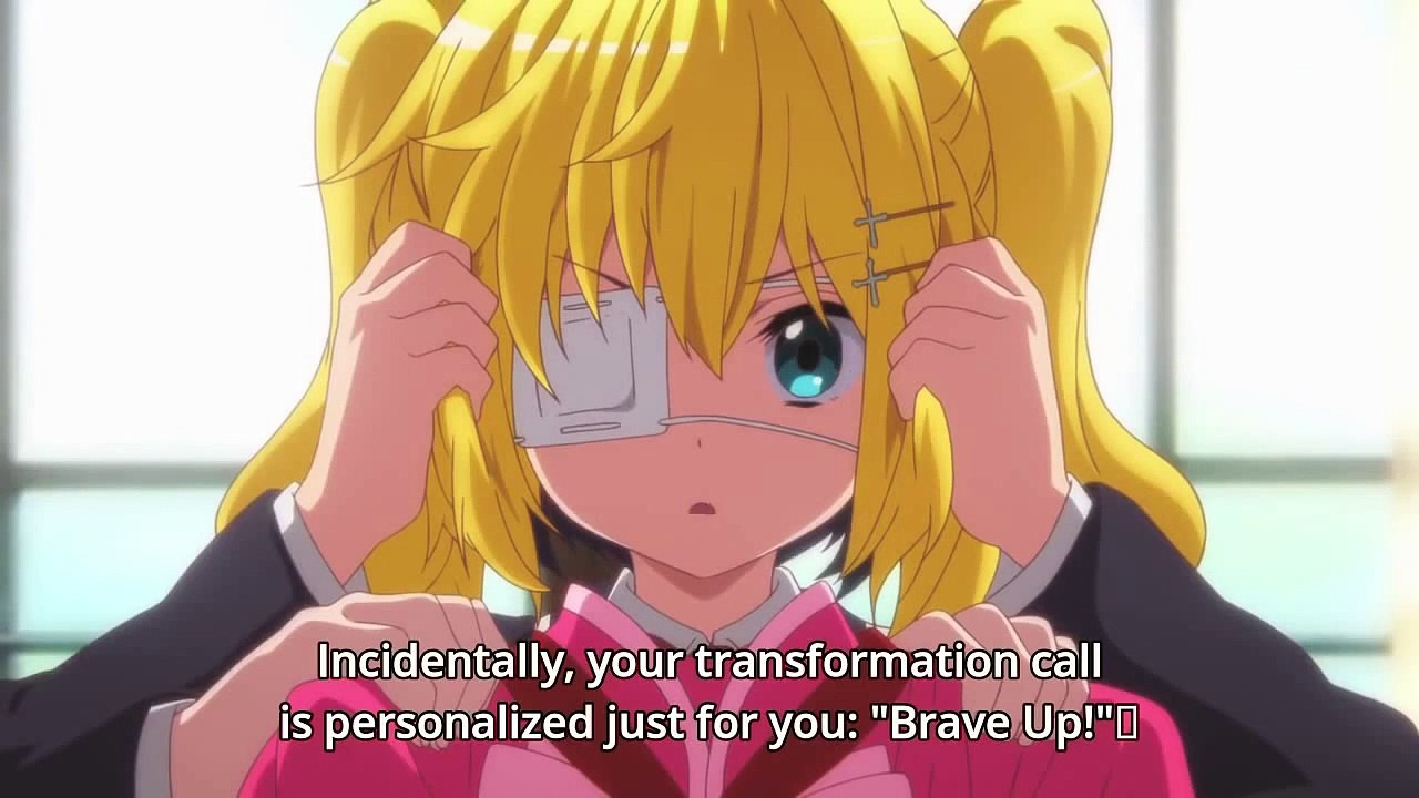 Chuunibyou Ren: Yuuta's crossdressing