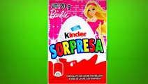 Spanish Barbie Kinder Surprise Egg Unboxing Easter Eggs toy gift Regalo juguete Kinder Sorpresa