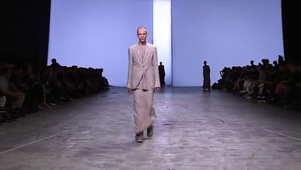 Défilé homme Rick Owens, printemps-été 2012