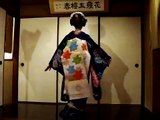 Maiko dance ' Gion Kouta ' at Gion Kyoto Japan