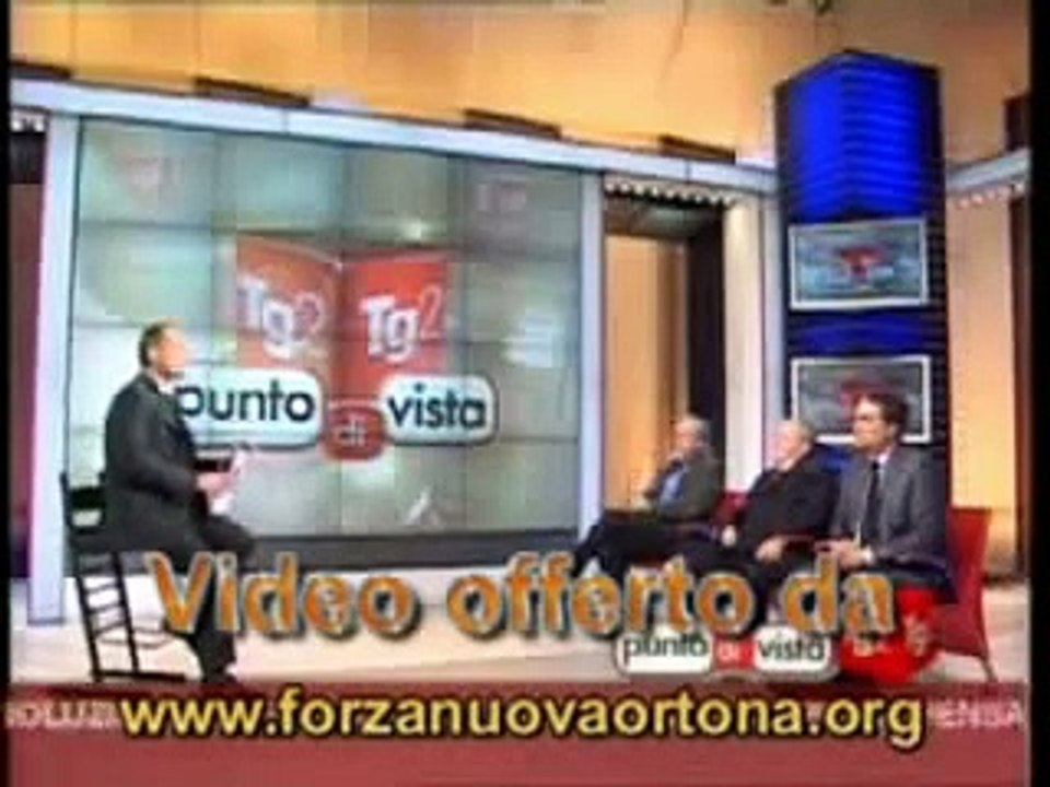 Roberto Fiore a 'Punto di Vista' TG2 Rai.wmv