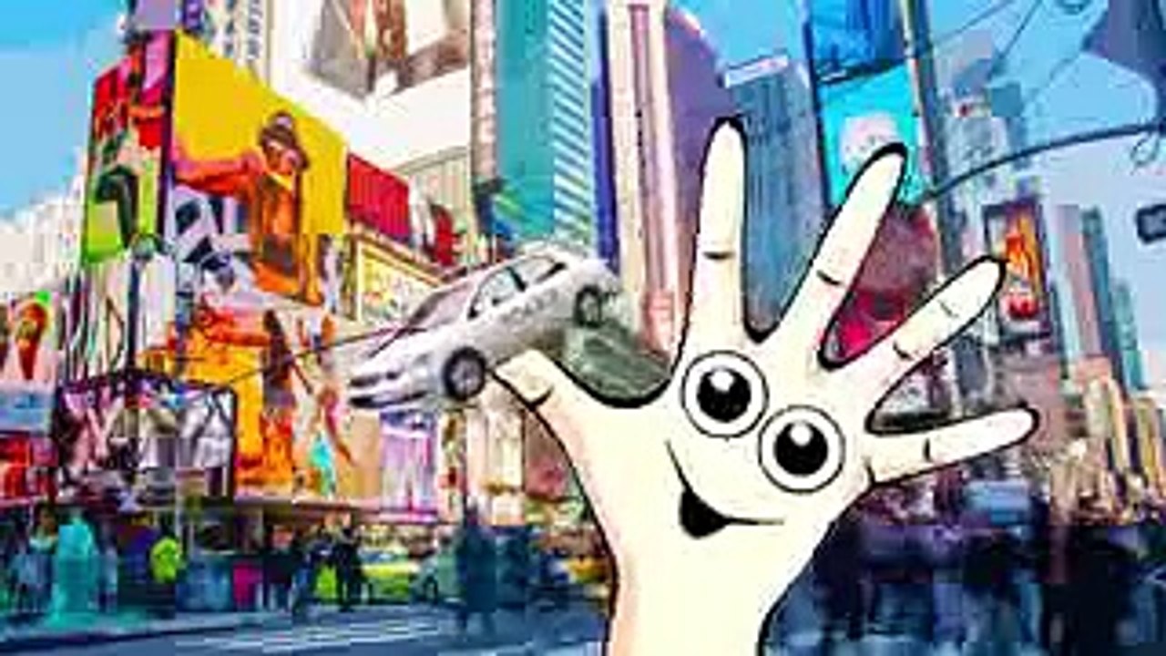 Finger Family STREET VEHICLES ♥ Nursery Rhyme Cartoon Songs For Children   Kinder Surprise Eggs