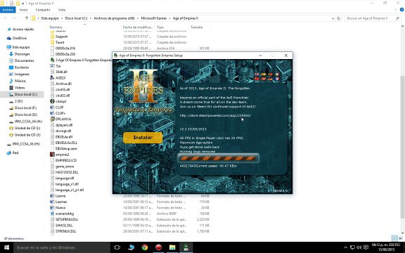 DESCARGA INSTALA Y JUEGA ONLINE AGE OF EMPIRES 2 + CONQUERORS + FORGOTTEN PARTE 2-2