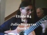 Julio Sagreras Guitar Etude 84