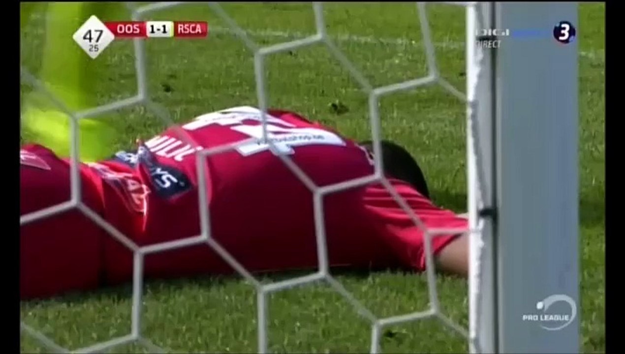 Antonio Milic (Own goal)1-1 Oostende-Anderlecht Jupiler League 16.08.2015