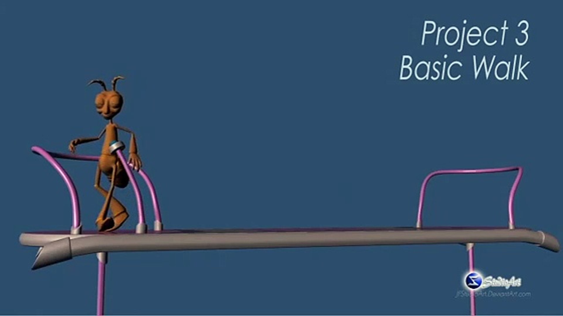 ⁣Full Sail's Character Animation Course Projects