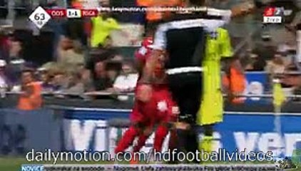 Gohi Bi Cyriac 2:1 | Oostende - Anderlecht 16.08.2015 HD