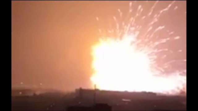 Мощнейший взрыв в Китае.