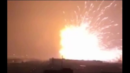 Мощнейший взрыв в Китае.