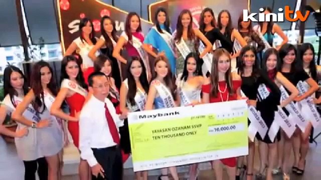 Muslim beauties upset fatwa disqualified them from Miss Malaysia
