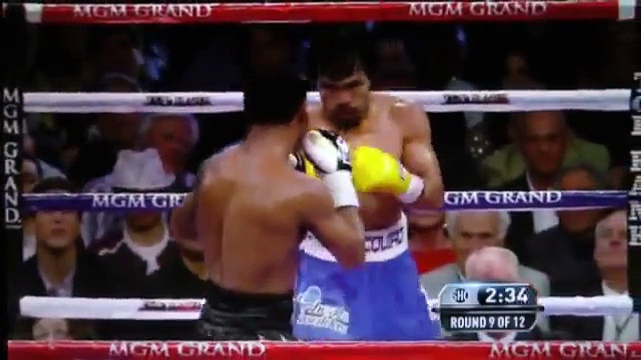 Round 9: Manny Pacquiao vs Shane Mosley