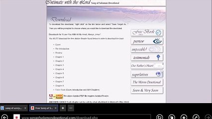 Song of Songs - intimacy with Jesus