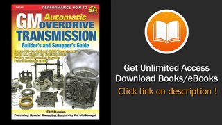 GM Automatic Overdrive Transmission Builders And Swappers Guide EBOOK (PDF) REVIEW