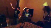 Kids dancing to fast watch me whip (Little beast has a freak out!)