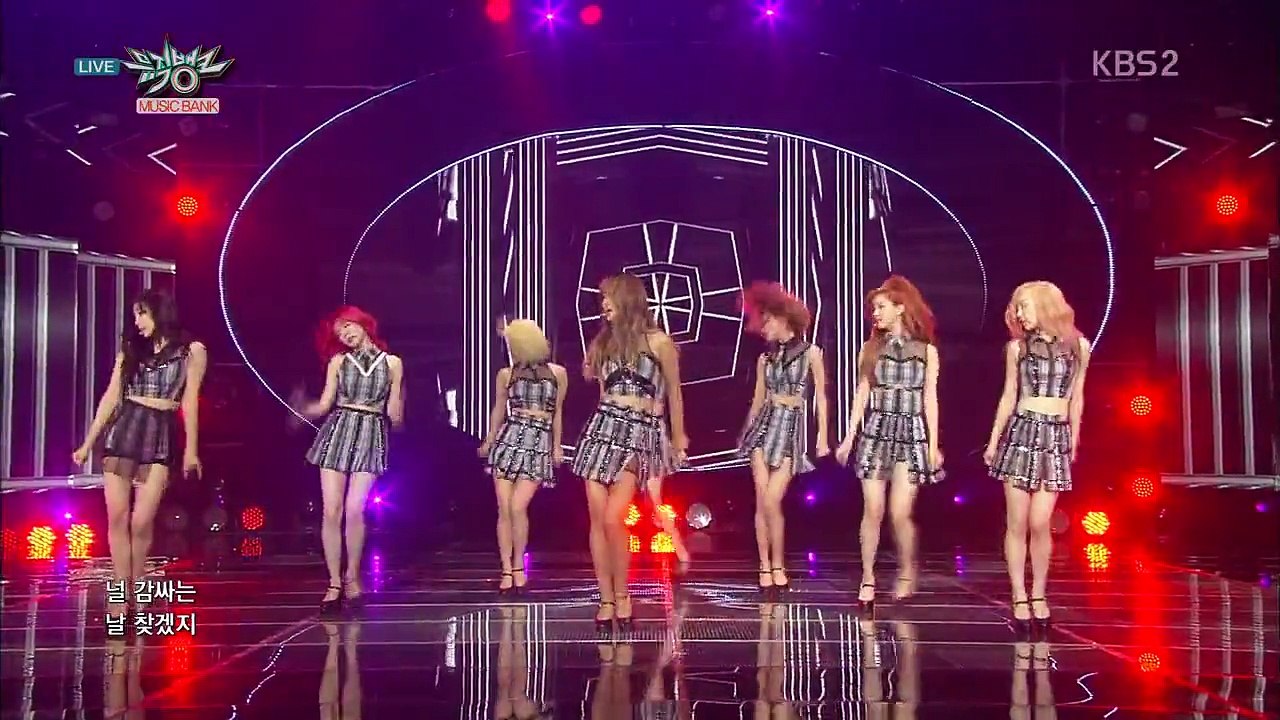 Girls' Generation 소녀시대_Comeback Stage 'Check'_KBS MUSIC BANK_2015.07.10