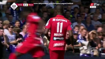 Knowledge Musona 3_1 Penalty Kick _ Oostende - Anderlecht 16.08.2015 HD