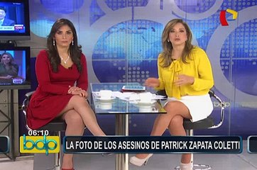 Policía persiguió a delincuentes que participaron en crimen de Patrick Zapata