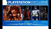 Batman Arkham Knight – Playstation 4 Exclusive Contents & Merchandise