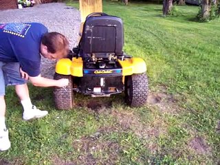 Problems with Cub Cadet i1046