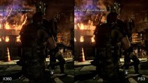 Resident Evil 6 Xbox 360 vs. PS3 Comparison HD