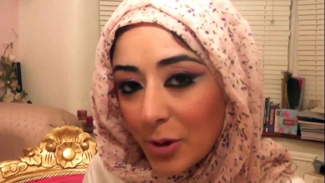 Tutorial Hijab Arabic Eye Makeup Smokey Pink Makeup Tulisa X Factor Live shows
